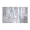 World Rug Gallery Distressed Abstract Watercolor Area Rug 2' x 3' Gray 928GRAY2X3 - alternate 3